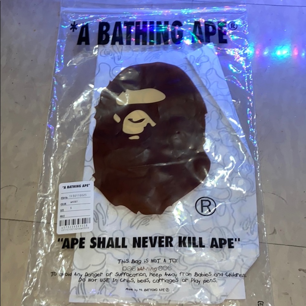 A BATHING APE TEE SHIRT AUTHENTIC LIMITED EDITION